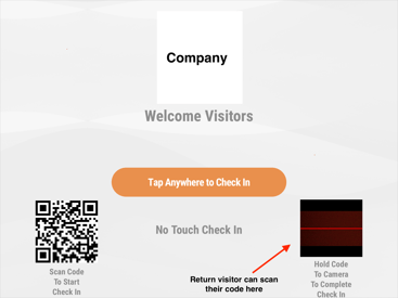 Quick repeat visitor sign in software