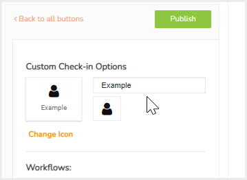 Name custom button