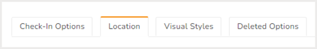 VM - App settings - Check-in options - Location tab - Oct 2024