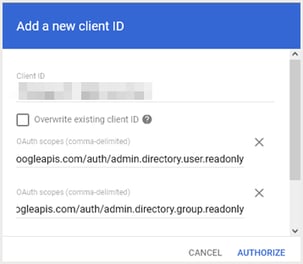 VM - Google Directory - API - Add new ID - April 2025-1