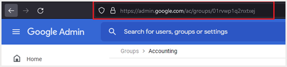 VM - Google Directory - Google Admin screen - Groups - April 2025