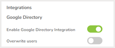 VM - Google Directory - Greetly - Enable Google integration - April 2025