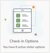 check in options icon
