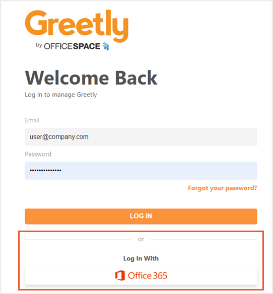 360 Sign In Logging into Your Greetly Account Using Office 365