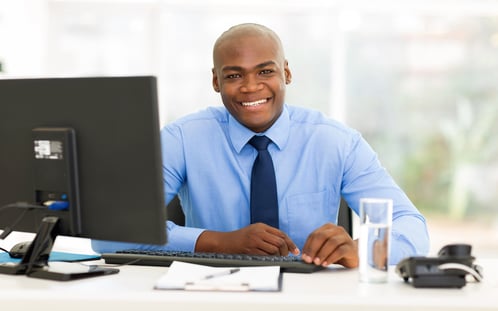 relaxed-employee